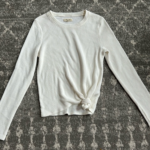 Madewell knotted Long sleeve - Picture 2 of 5